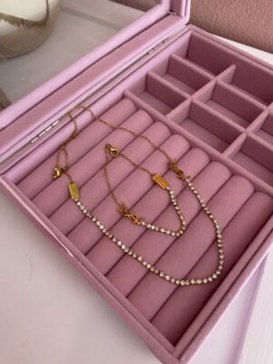 Chaine et gourmette YSL