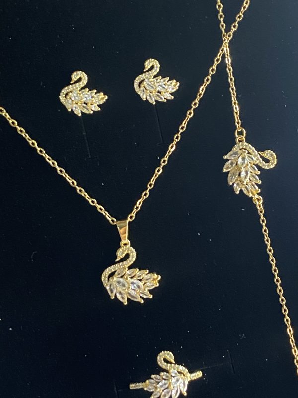 Parure swan طقم البجعة