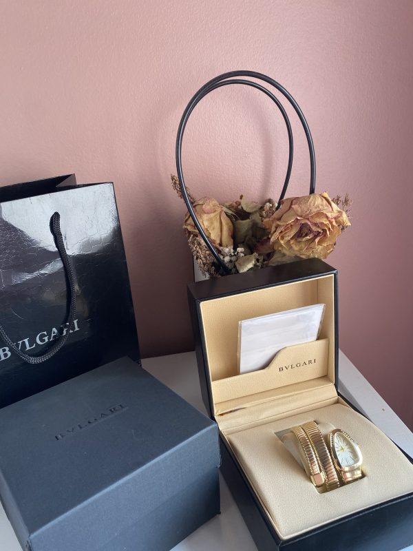 Montre bvlgari ساعة افعى