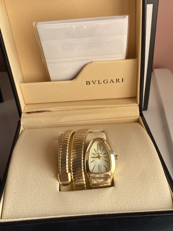 Montre bvlgari ساعة افعى